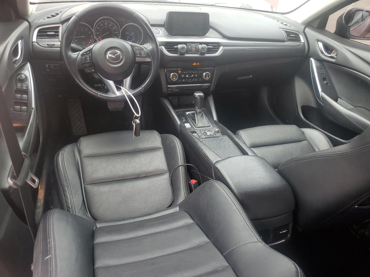 2016 Mazda 6 VIN JM1GJ1V50G1452475 Copart auction photo, side damage thumbnail 8