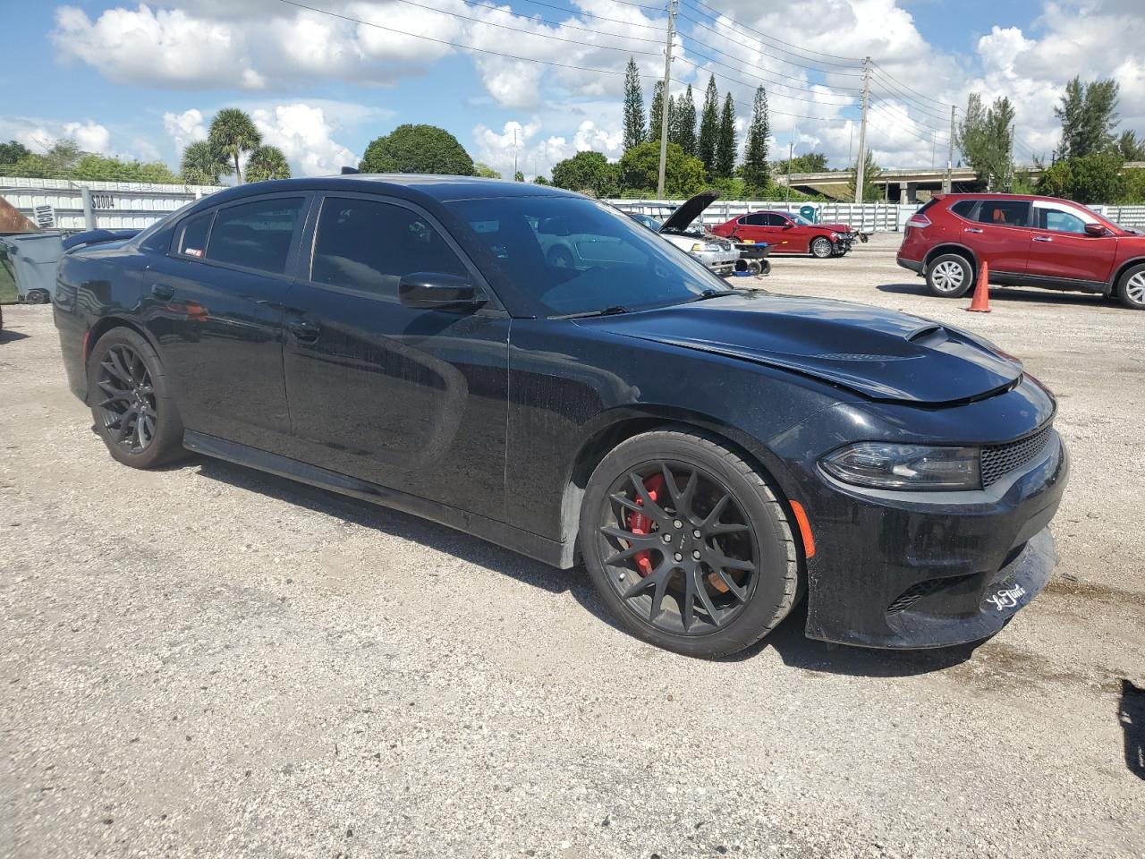 2016 Dodge Charger VIN 2C3CDXL92GH196120 Copart auction photo, replaced vin / vandalism damage thumbnail 4