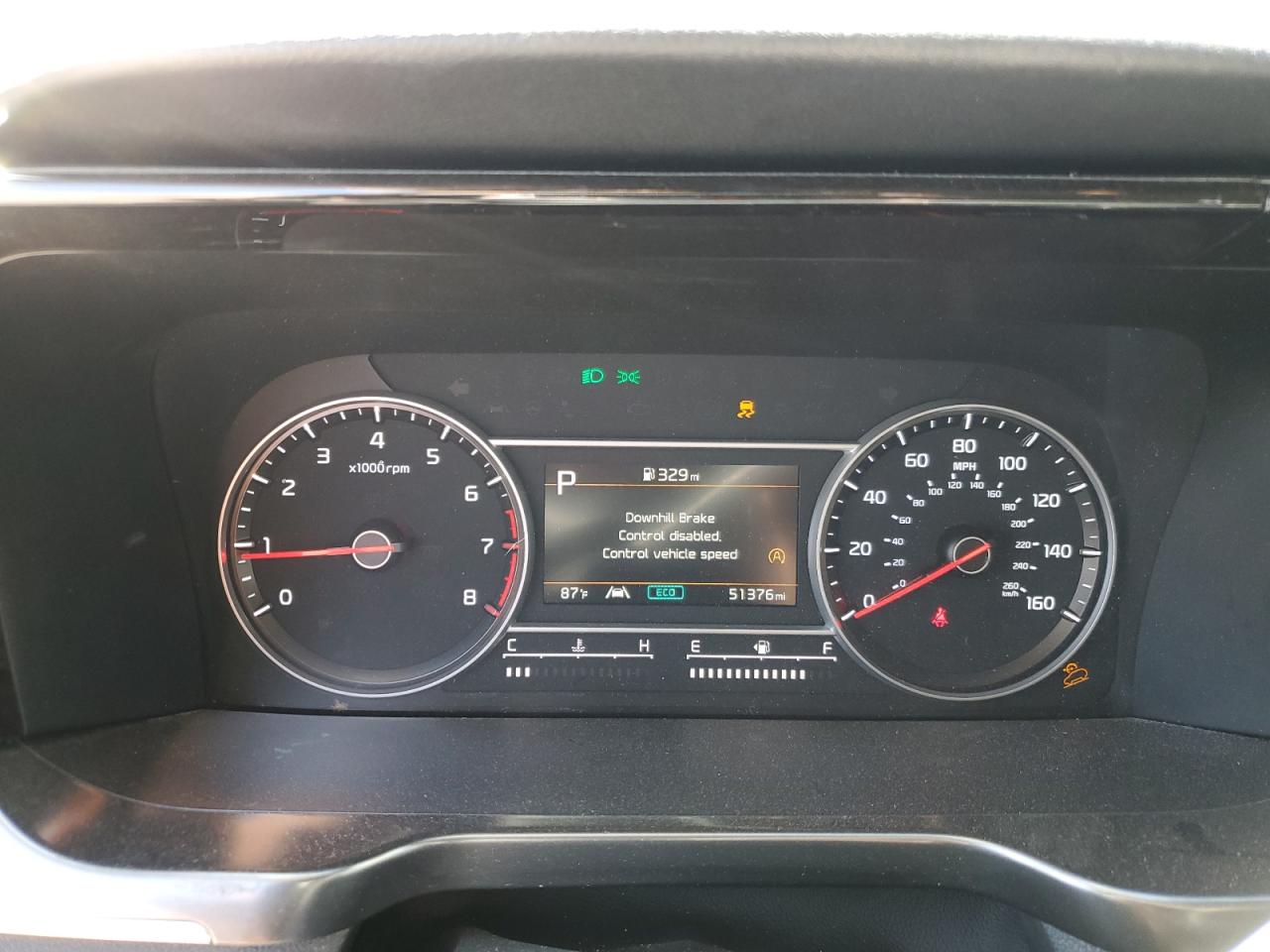 2022 KIA Sorento VIN 5XYRG4LC9NG086684 Copart auction photo, front end / side damage thumbnail 9