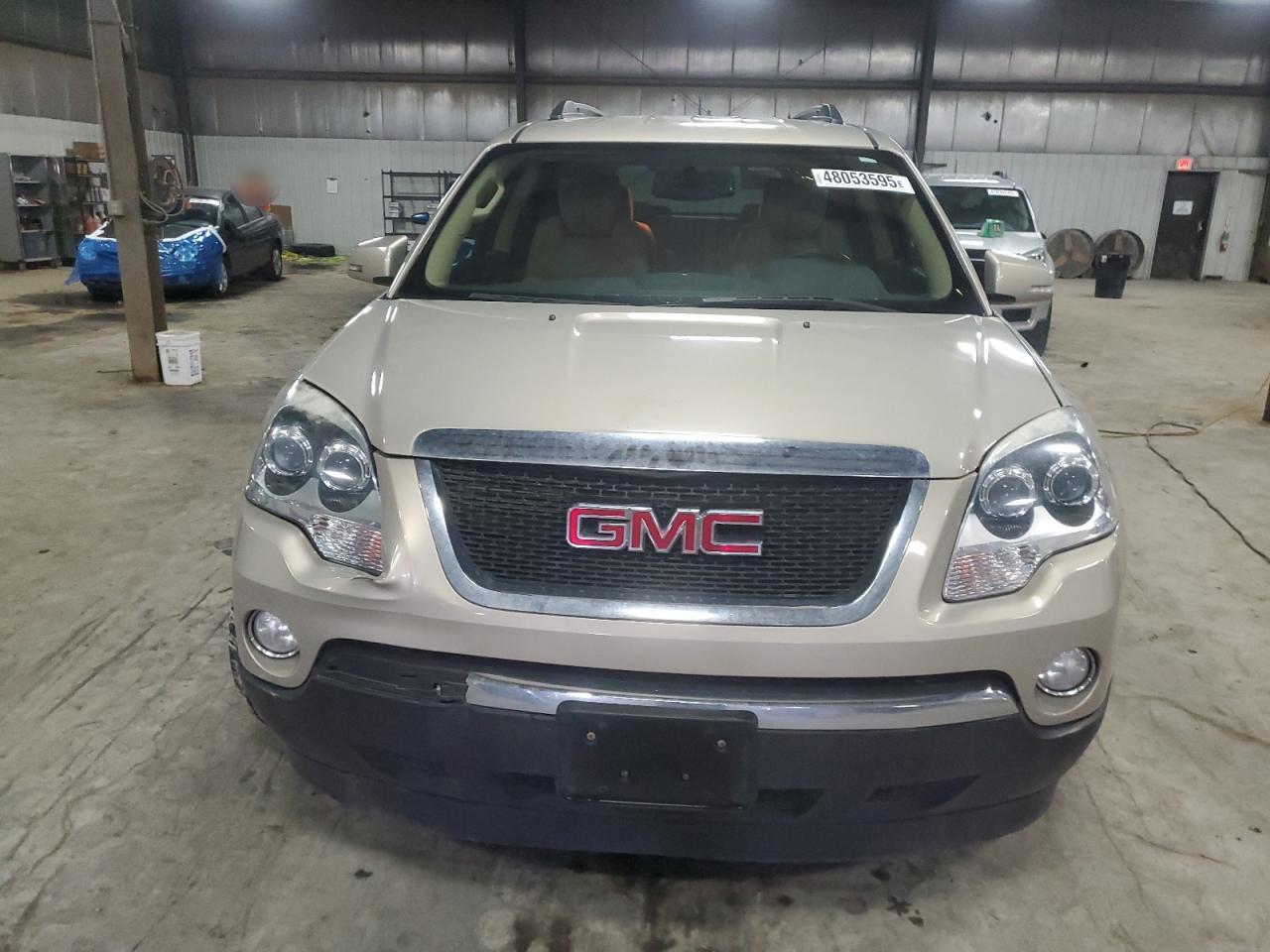 2011 GMC Acadia VIN 1GKKRRED6BJ191424 Copart auction photo, front end damage thumbnail 5