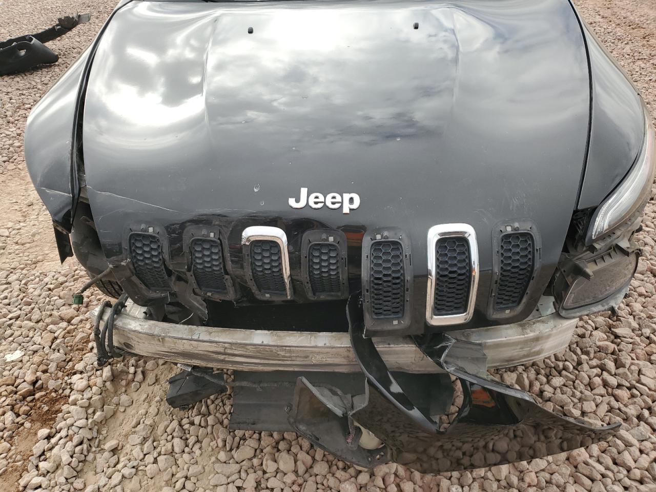 2014 Jeep Grand Cherokee VIN 1C4PJLCSXEW221510 Copart auction photo, front end damage thumbnail 13