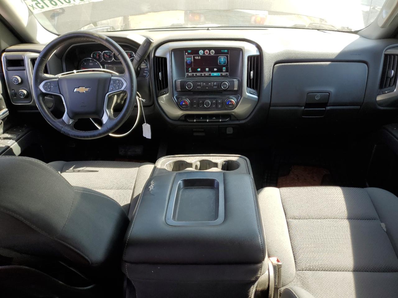 2015 Chevrolet Silverado VIN 1GCVKREC2FZ355019 Copart auction photo, rear end / side damage thumbnail 8