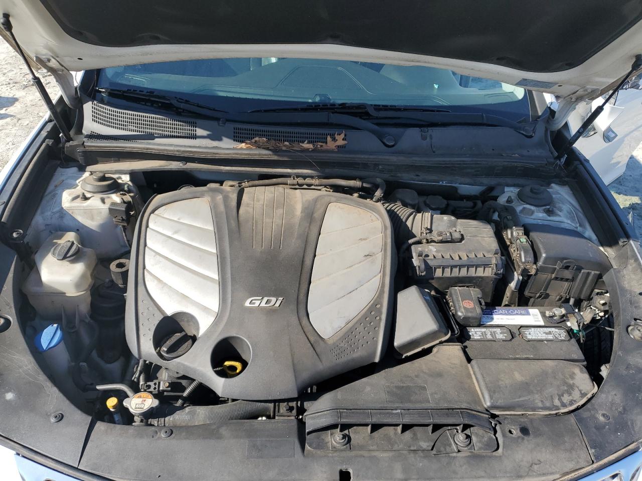 2012 Hyundai Azera VIN KMHFH4JG7CA192033 Copart auction photo, front end / side damage thumbnail 13
