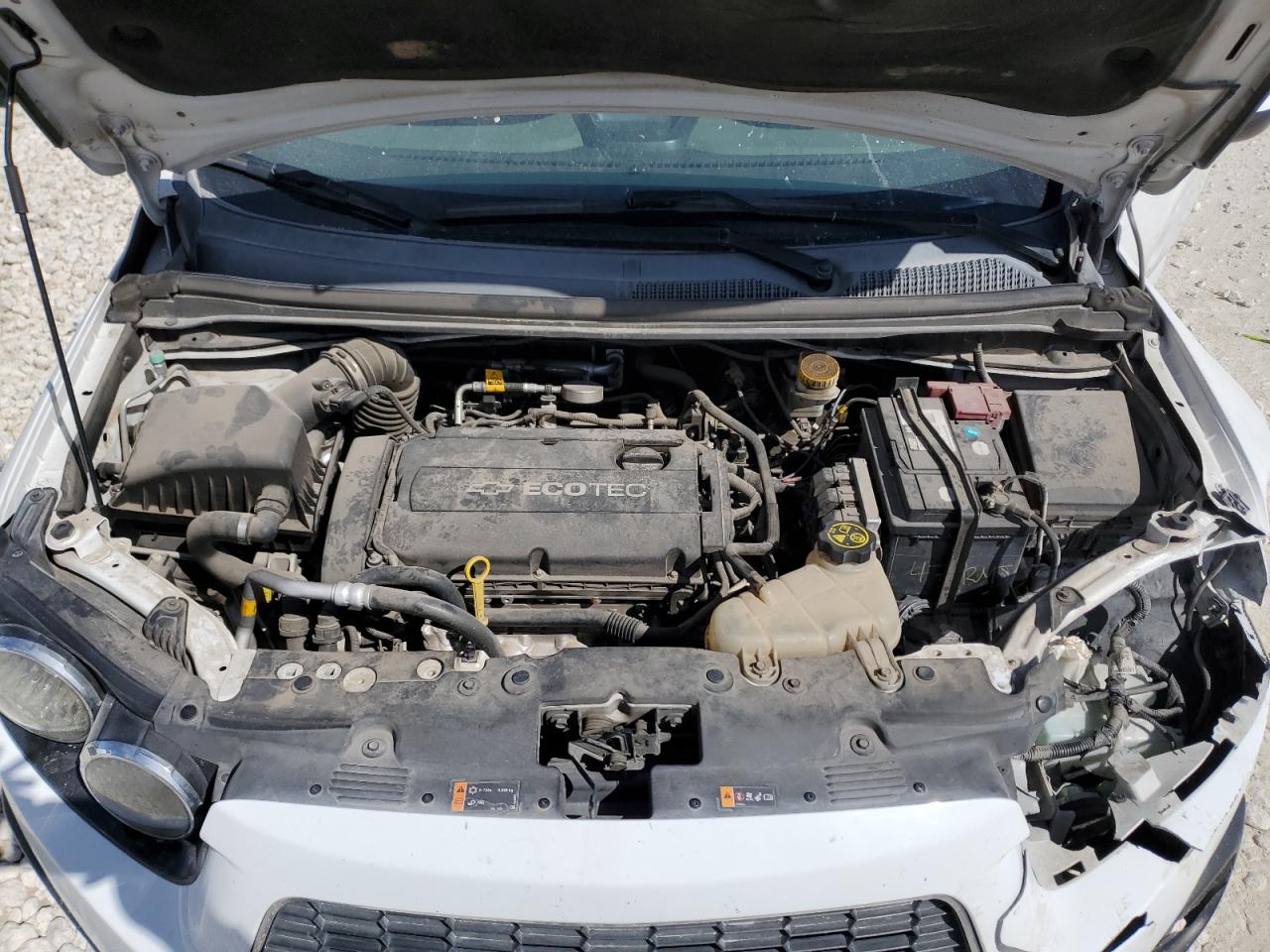 2014 Chevrolet Sonic VIN 1G1JC6SGXE4117408 Copart auction photo, front end damage thumbnail 11