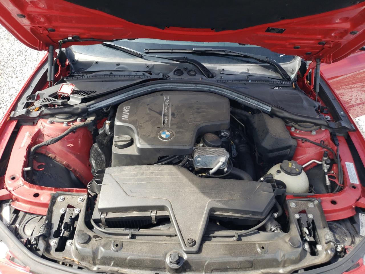 2015 BMW 3er VIN WBA3C3G53FNT51484 Copart auction photo, undercarriage / side damage thumbnail 11