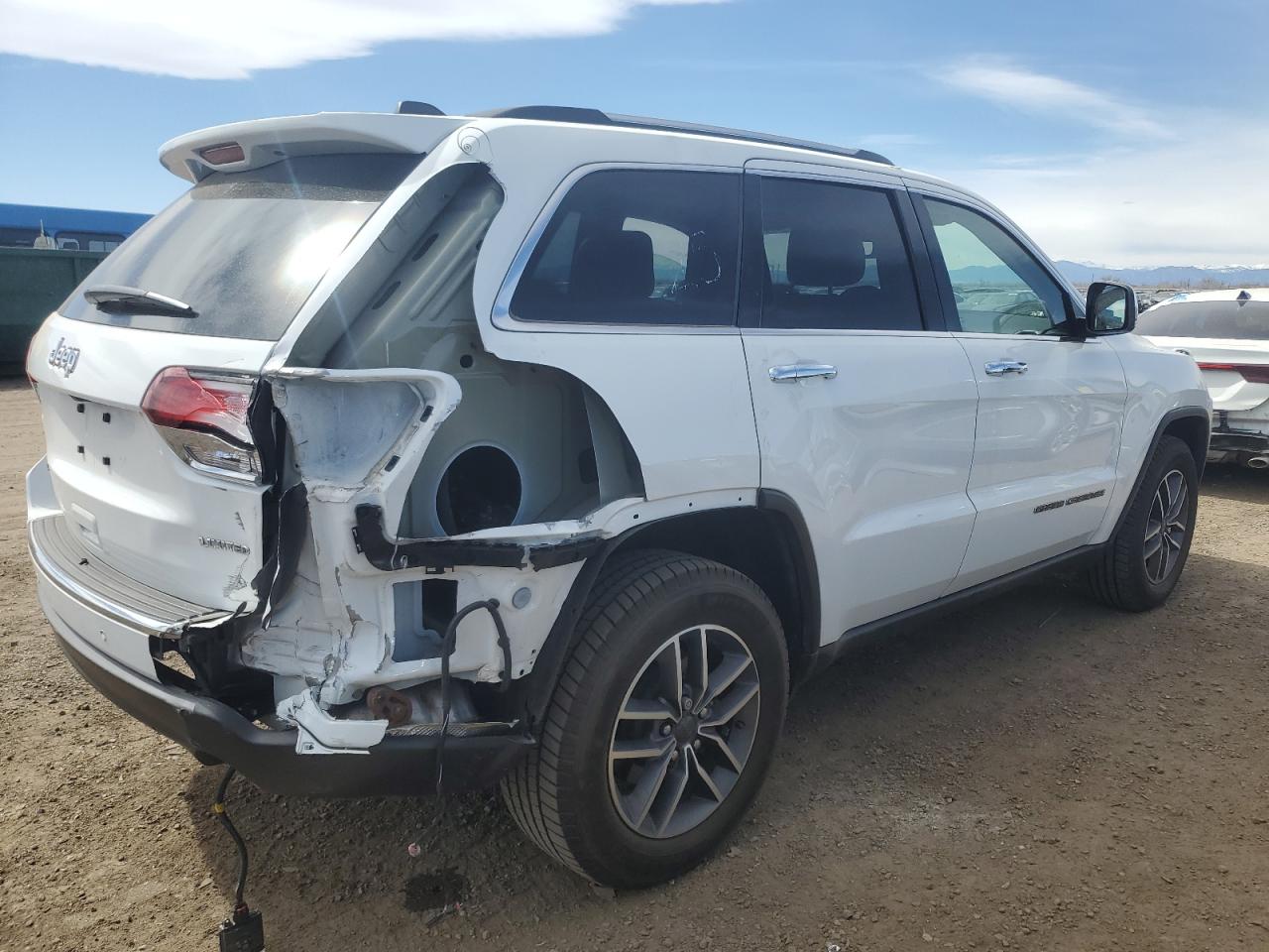 2020 Jeep Grand Cherokee VIN 1C4RJFBG9LC327971 Copart auction photo, rear end / front end damage thumbnail 3