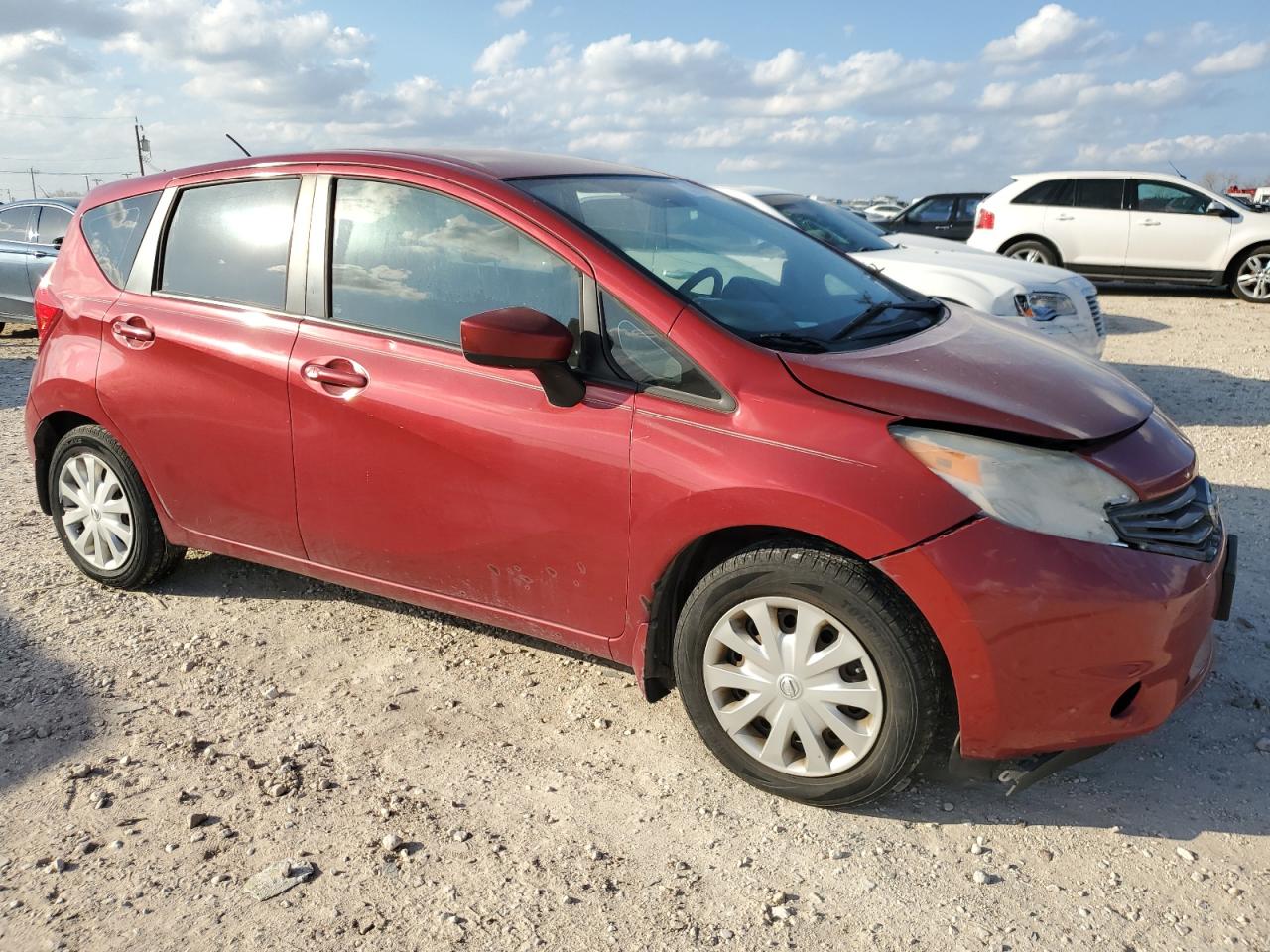 2015 Nissan Versa VIN 3N1CE2CP3FL439310 Copart auction photo, front end / minor dent/scratches damage thumbnail 4