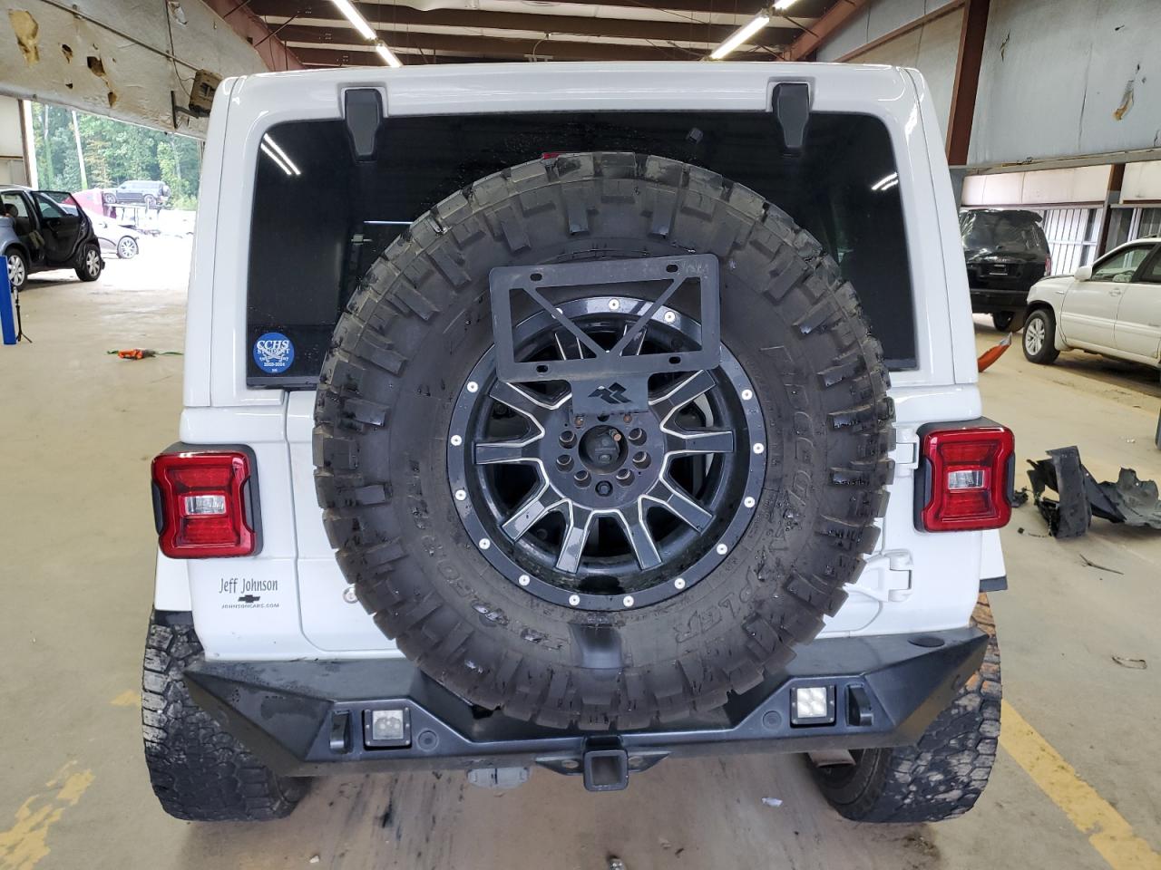 2020 Jeep Wrangler VIN 1C4HJXFG7LW243920 Copart auction photo, front end / undercarriage damage thumbnail 6