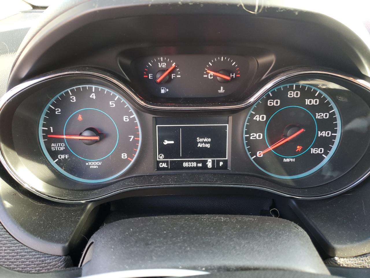 2016 Chevrolet Cruze VIN 1G1BC5SM8G7325700 Copart auction photo, front end / side damage thumbnail 9