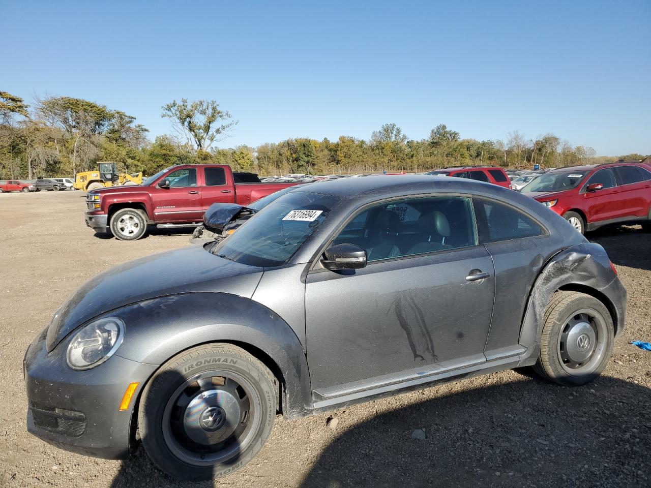 2012 Volkswagen Beetle VIN 3VWJP7AT3CM664972