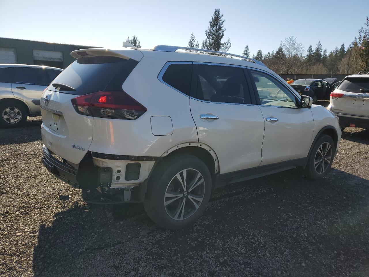 2019 Nissan Rogue VIN JN8AT2MV8KW381582 Copart auction photo, rear end damage thumbnail 3