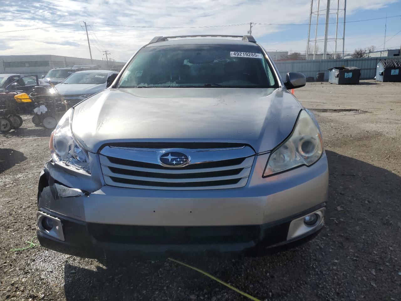 2011 Subaru Outback VIN 4S4BRCGCXB3379201 Copart auction photo, front end / side damage thumbnail 5
