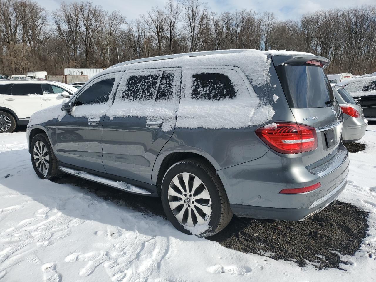 2019 Mercedes-Benz GLS-klasse VIN 4JGDF6EE7KB239796 Copart auction photo, all over / minor dent/scratches damage thumbnail 2