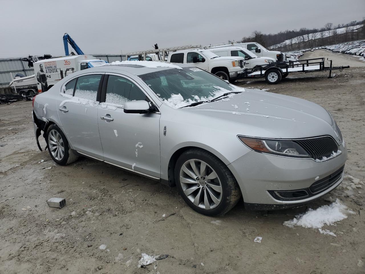 2016 Lincoln MKS VIN 1LNHL9EK1GG601570 Copart auction photo, rear end damage thumbnail 4