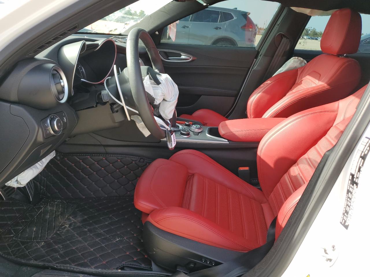 2022 Alfa Romeo Giulia VIN ZARFAMBN4N7663809 Copart auction photo, front end / rear end damage thumbnail 7