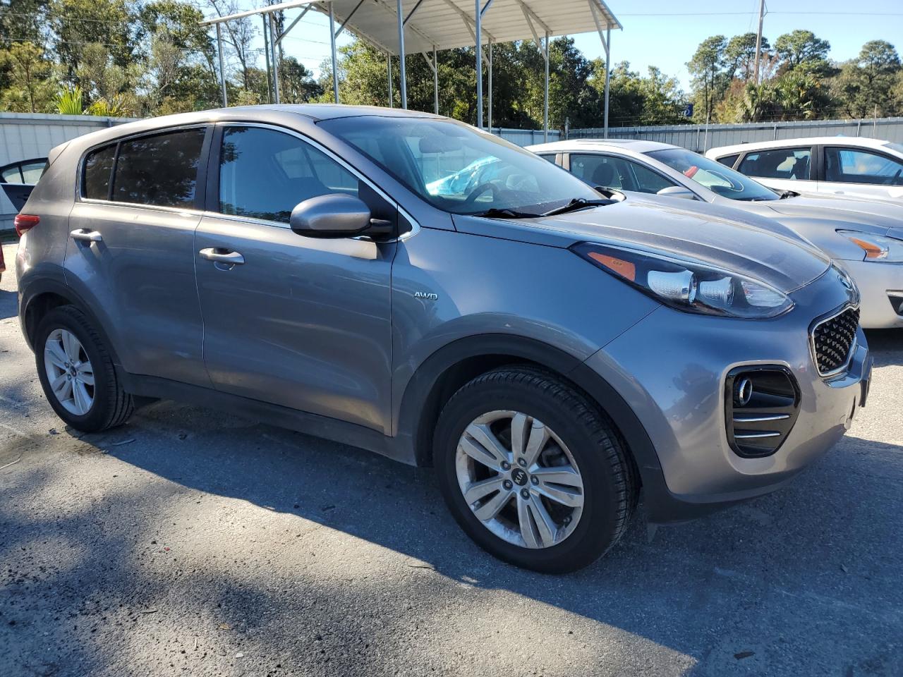 2018 KIA Sportage VIN KNDPMCAC2J7382831 Copart auction photo, front end / rear end damage thumbnail 4