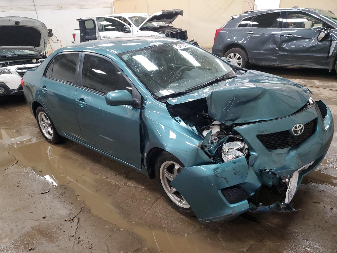 2009 Toyota Corolla VIN JTDBL40E399082947 Copart auction photo, front end / minor dent/scratches damage thumbnail 4