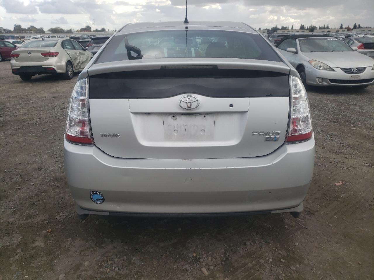 2007 Toyota Prius VIN JTDKB20U977574227 Copart auction photo, side damage thumbnail 6