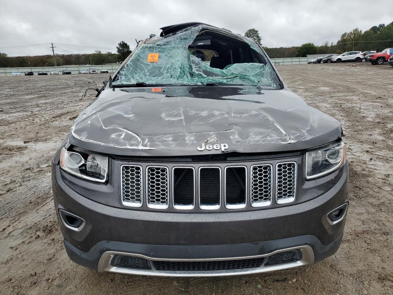2014 Jeep Grand Cherokee VIN 1C4RJEBTXEC473211 Copart auction photo, rollover damage thumbnail 5