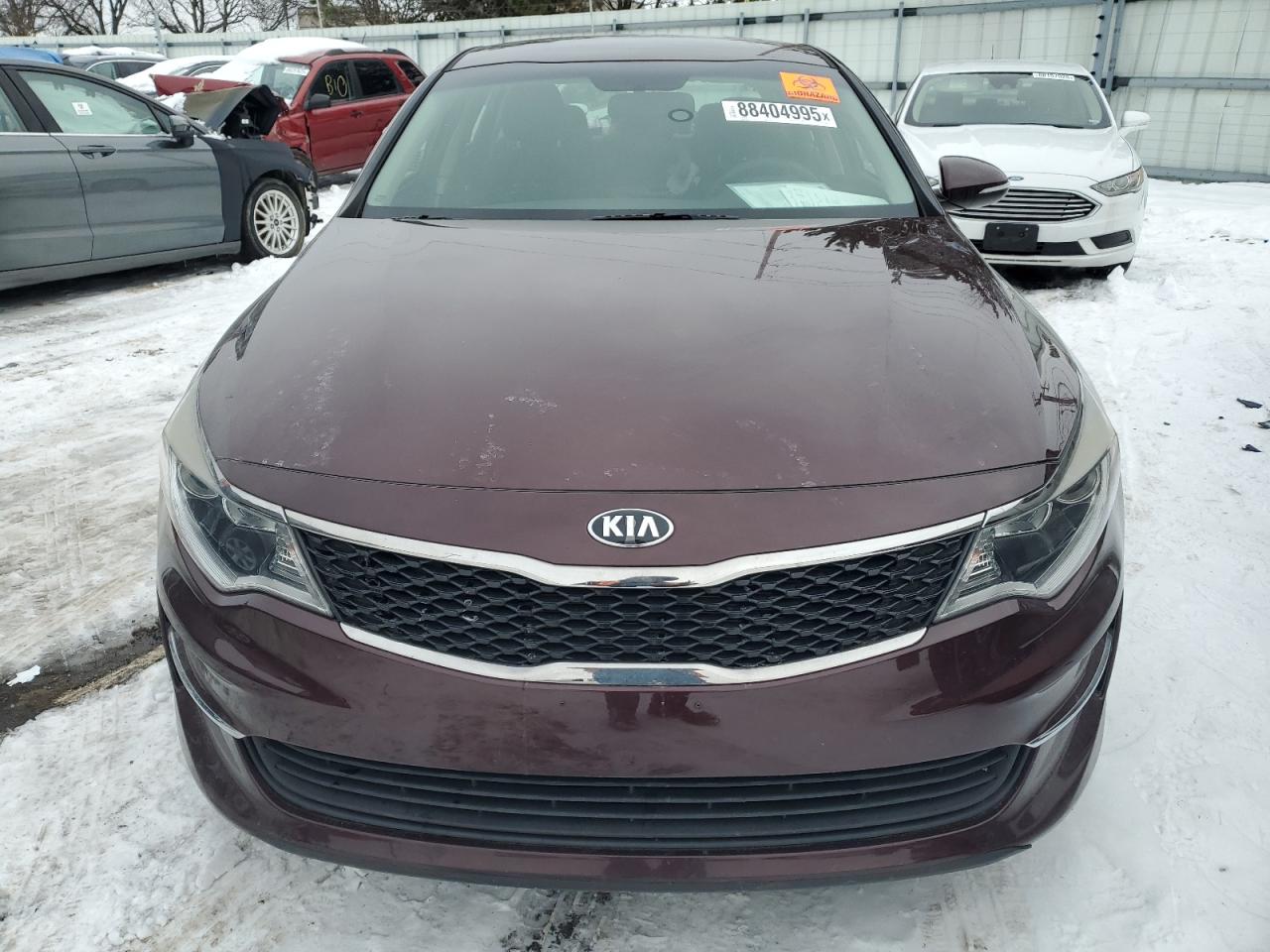 2018 KIA Optima VIN 5XXGT4L39JG228243 Copart auction photo, side damage thumbnail 5