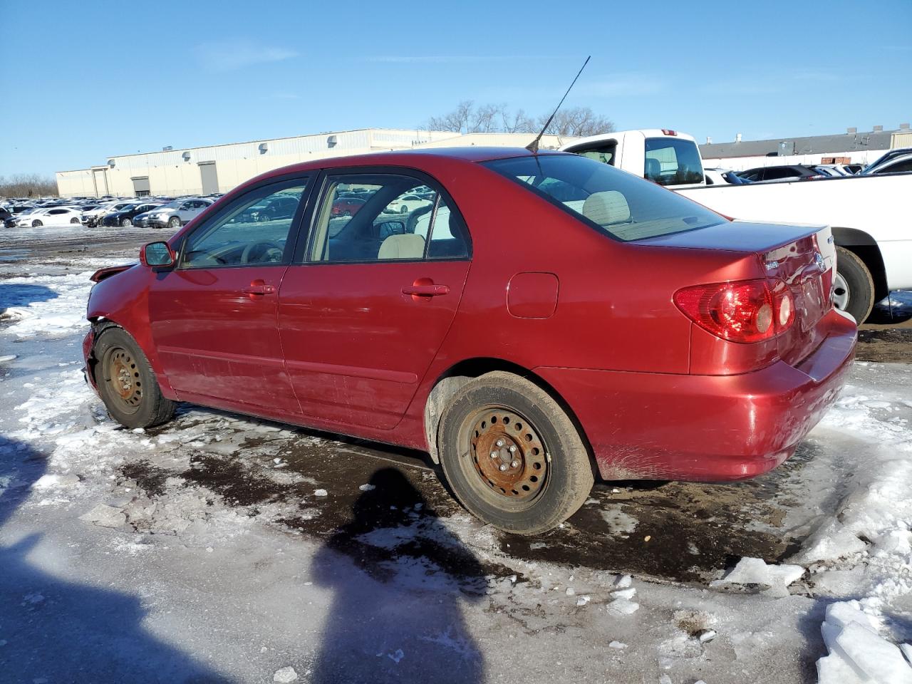 2007 Toyota Corolla VIN 2T1BR32E57C848559 Copart auction photo, front end damage thumbnail 2