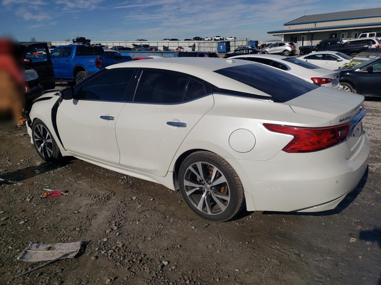 2017 Nissan Maxima VIN 1N4AA6AP3HC452931 Copart auction photo, front end damage thumbnail 2