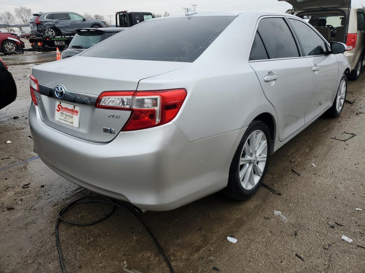 2012 Toyota Camry VIN 4T1BD1FK6CU003926 Copart auction photo, front end damage thumbnail 3