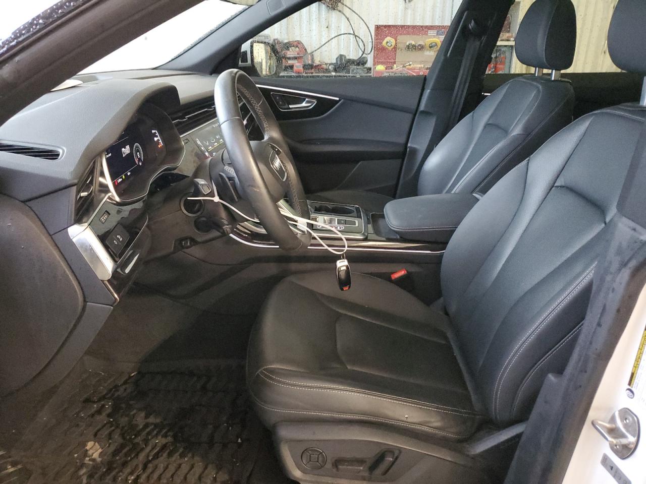 2021 Audi Q8 VIN WA1EVAF1XMD010735 Copart auction photo, front end damage thumbnail 7