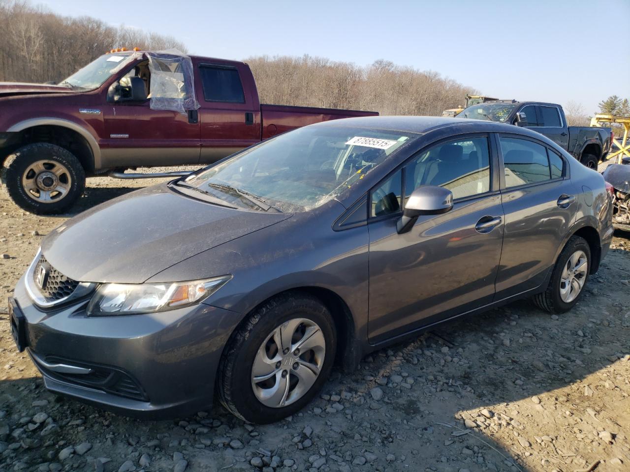 2013 Honda Civic VIN 2HGFB2F54DH509143