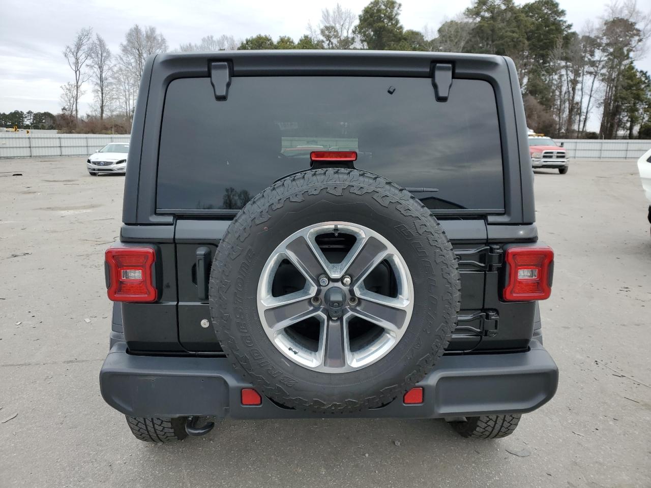 2020 Jeep Wrangler VIN 1C4HJXENXLW167335 Copart auction photo, mechanical / undercarriage damage thumbnail 6