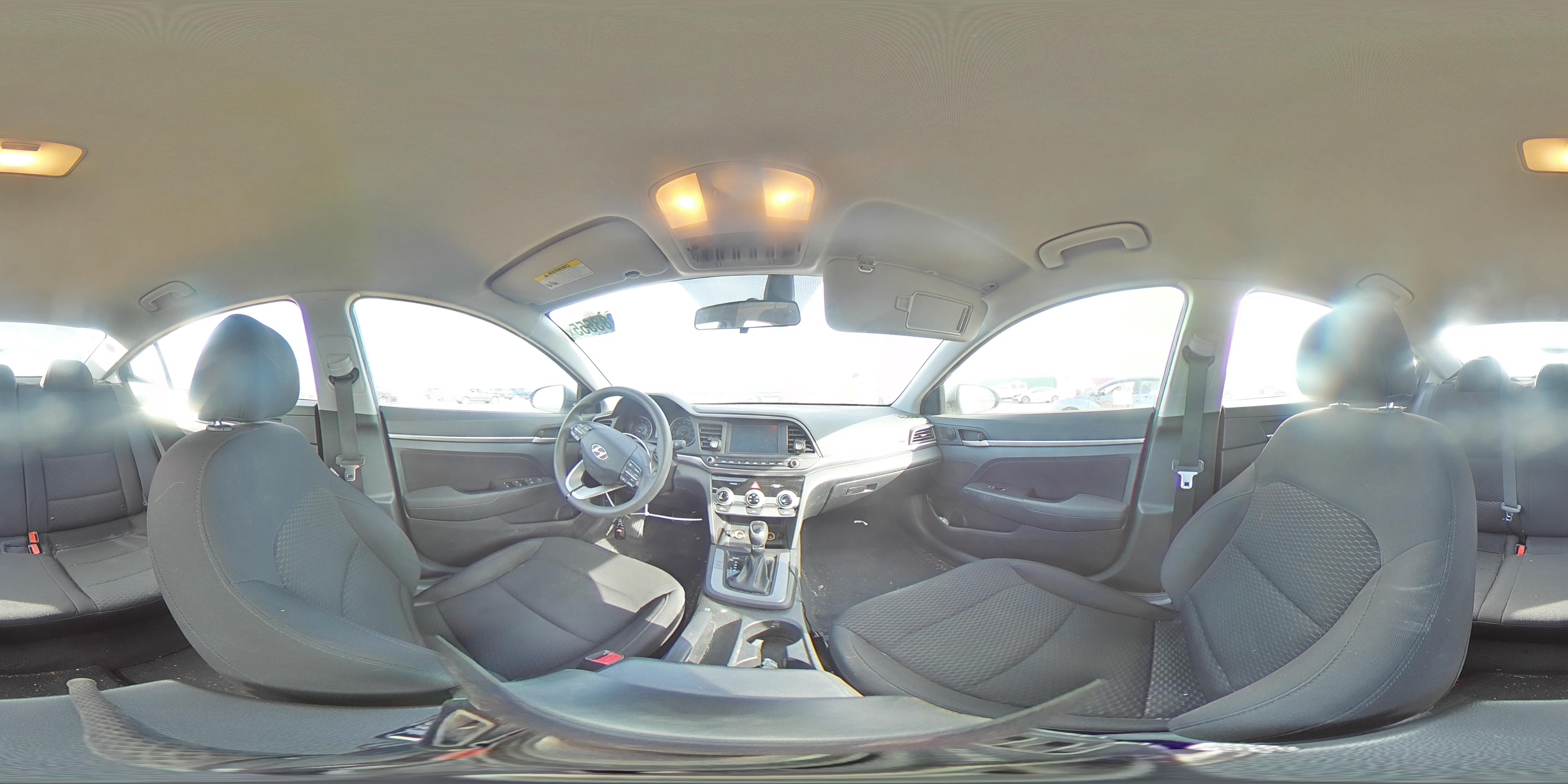 2019 Hyundai Elantra VIN 5NPD84LF7KH452096 Copart auction photo, rear end damage thumbnail 13