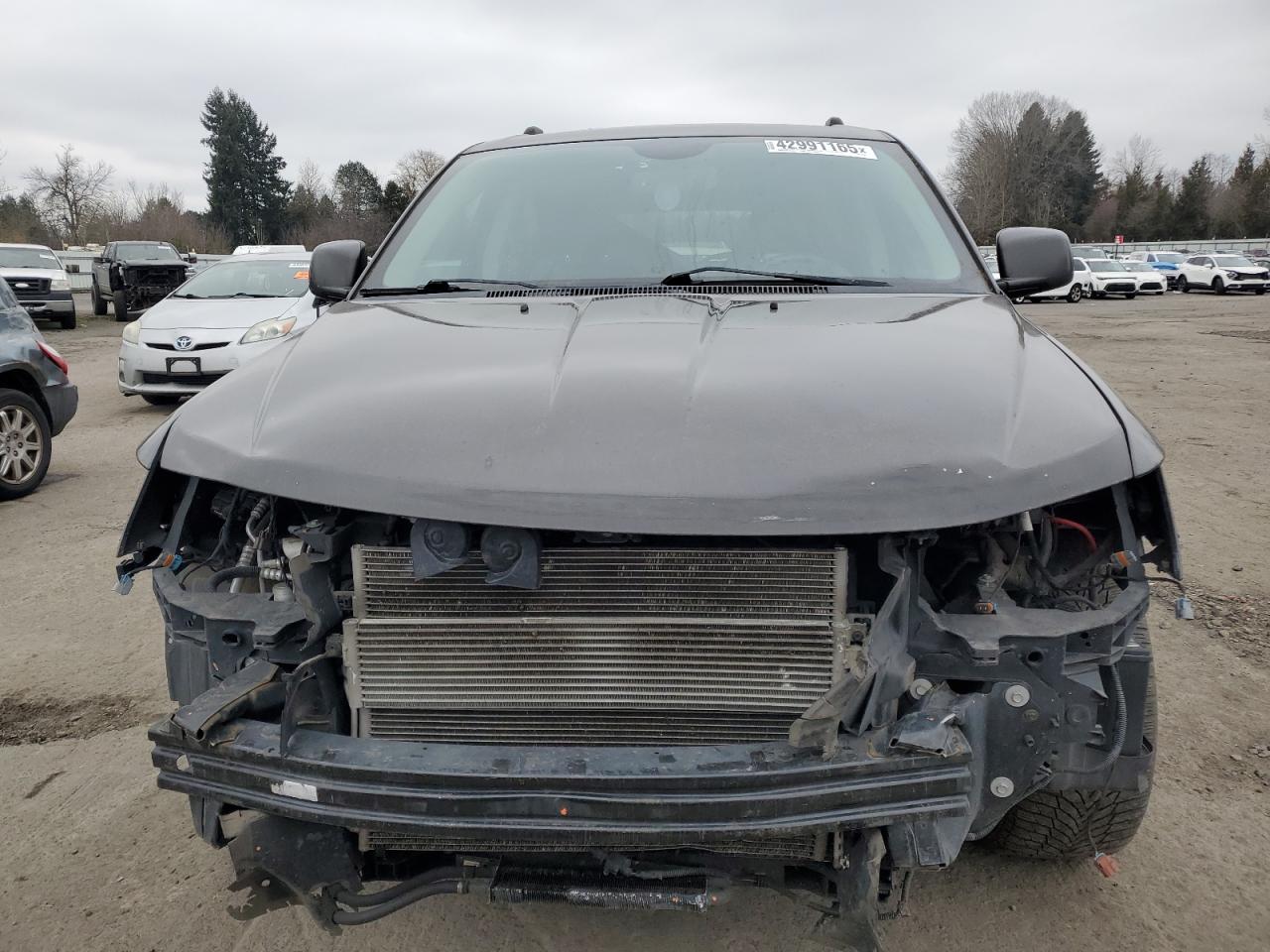 2016 Dodge Journey VIN 3C4PDCGG0GT107490 Copart auction photo, front end damage thumbnail 5