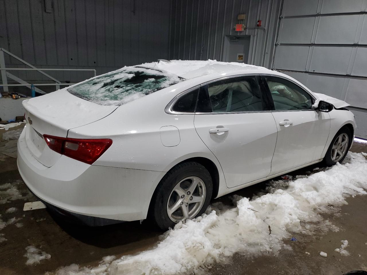 2018 Chevrolet Malibu VIN 1G1ZC5ST1JF286113 Copart auction photo, front end / minor dent/scratches damage thumbnail 3
