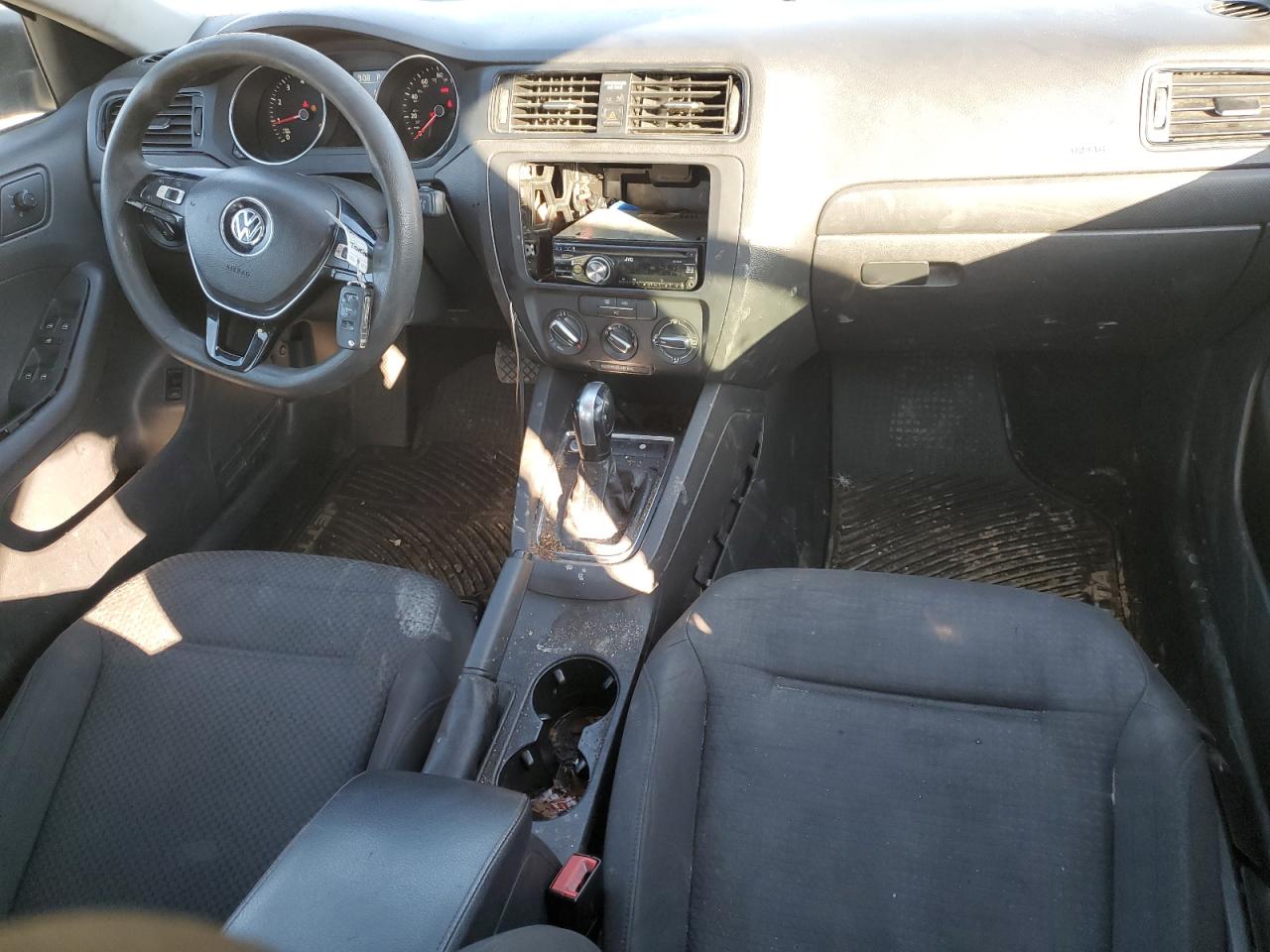 2015 Volkswagen Jetta VIN 3VW2K7AJ7FM266038 Copart auction photo, all over damage thumbnail 8