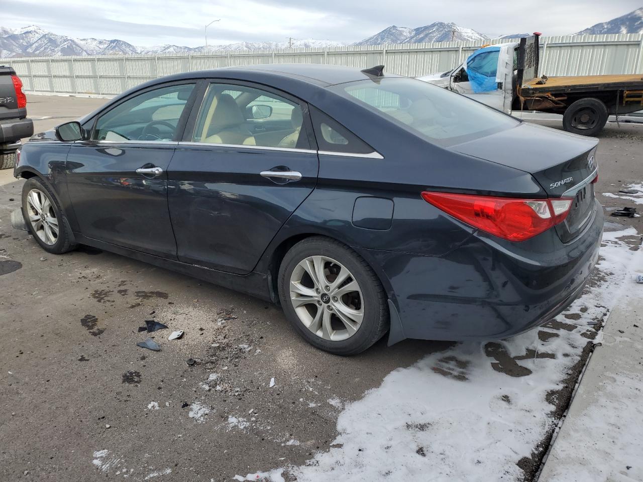 2013 Hyundai Sonata VIN 5NPEC4AC1DH806452 Copart auction photo, front end damage thumbnail 2