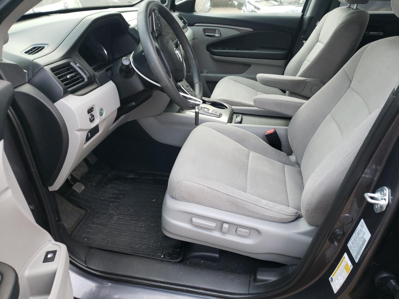 2021 Honda Pilot VIN 5FNYF6H36MB048385 Copart auction photo, rear end damage thumbnail 7