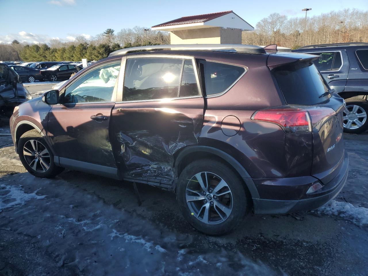 2017 Toyota RAV 4 VIN 2T3RFREV4HW655333 Copart auction photo, side / minor dent/scratches damage thumbnail 2