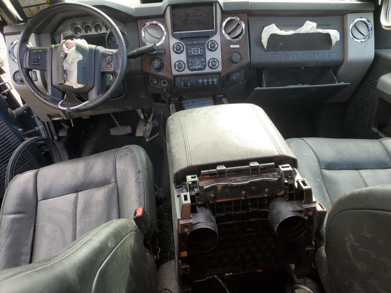 2016 Ford F250 VIN 1FT7W2BT3GED39512 Copart auction photo, rollover / frame damage damage thumbnail 8