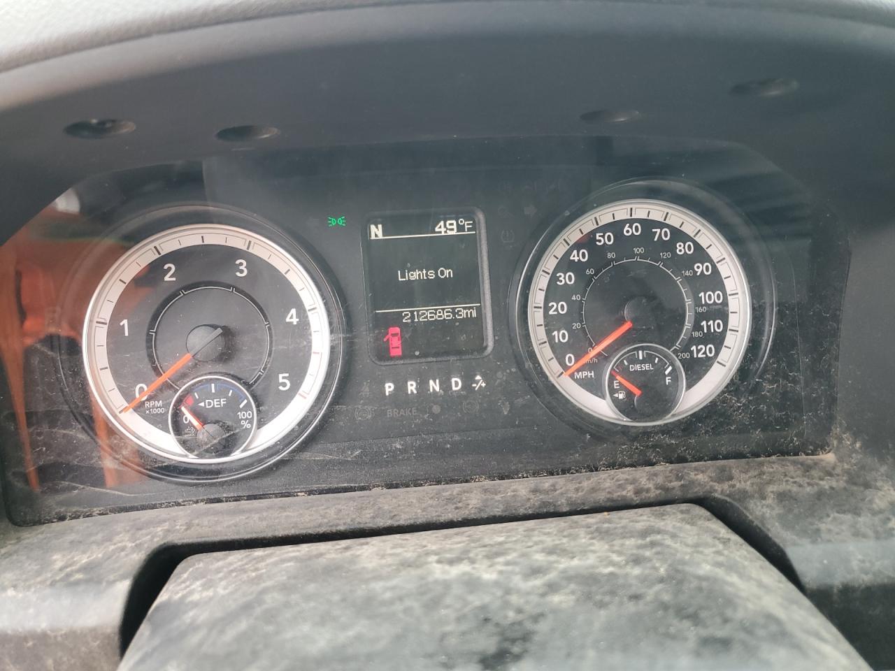 2016 RAM 1500 VIN 1C6RR7KM5GS140878 Copart auction photo, water/flood damage thumbnail 9