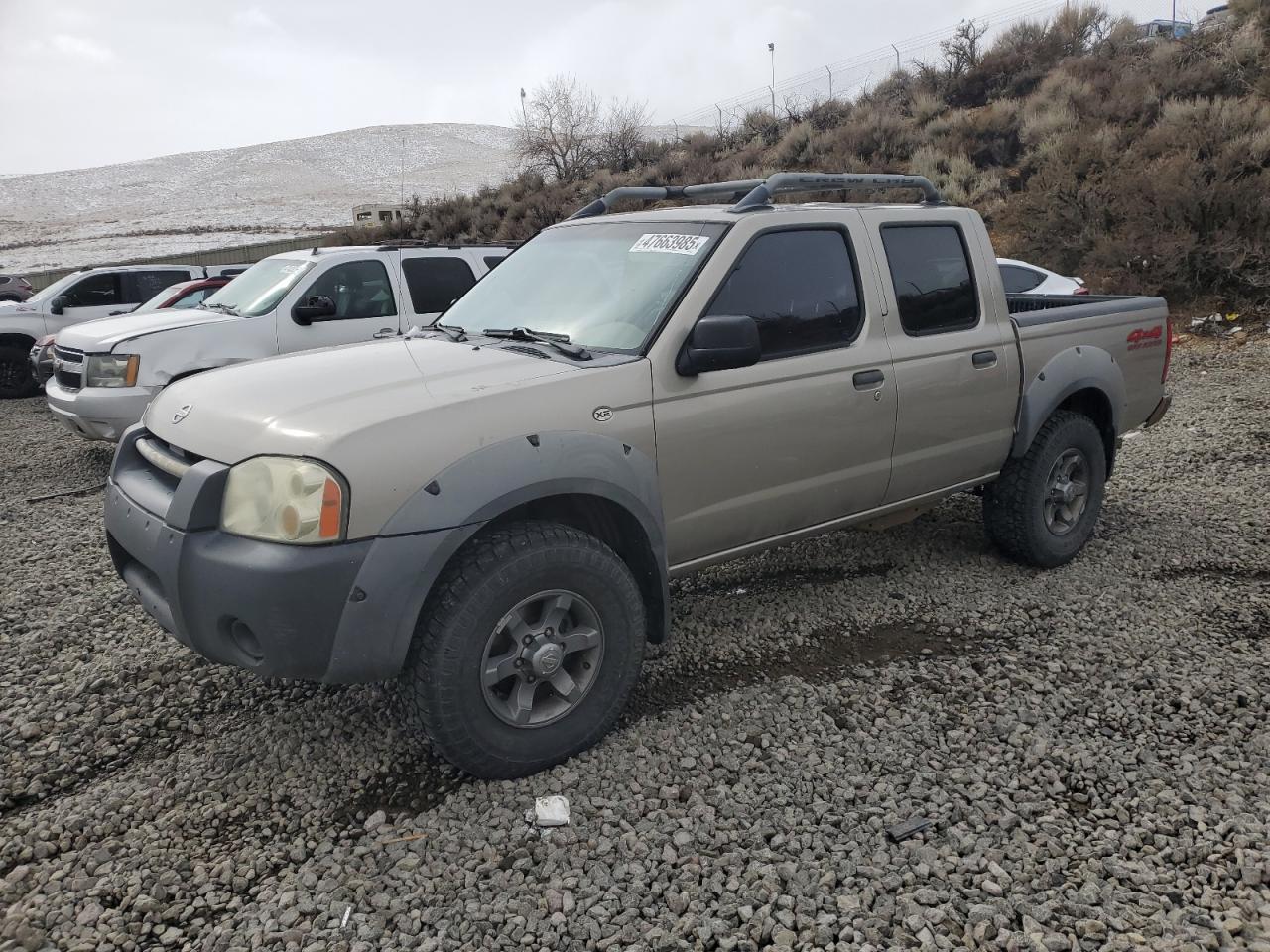 2002 Nissan Navara (Frontier) VIN 1N6ED27Y72C374492
