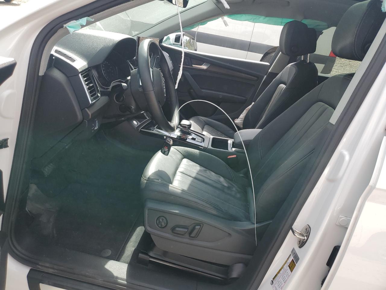 2021 Audi Q5 VIN WA1AAAFY1M2080045 Copart auction photo, side damage thumbnail 7