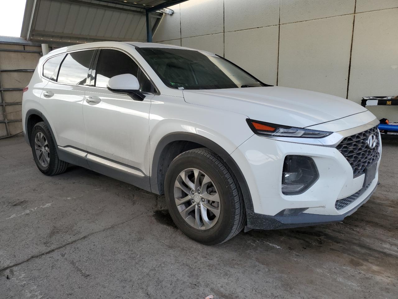 2020 Hyundai Santa Fe VIN 5NMS33AD0LH238793 Copart auction photo, rear end damage thumbnail 4