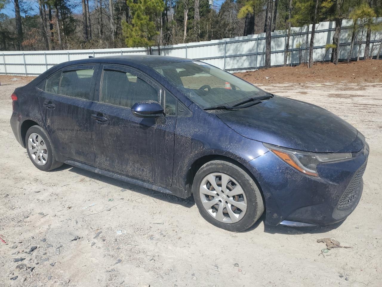 2020 Toyota Corolla VIN JTDEPRAE1LJ054180 Copart auction photo, rear end / side damage thumbnail 4
