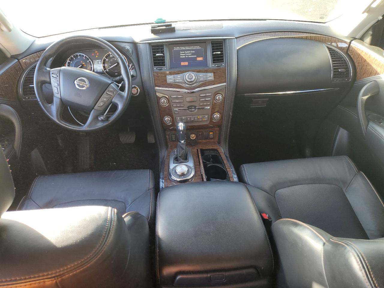 2019 Nissan Armada VIN JN8AY2NC3K9584036 Copart auction photo, front end damage thumbnail 8