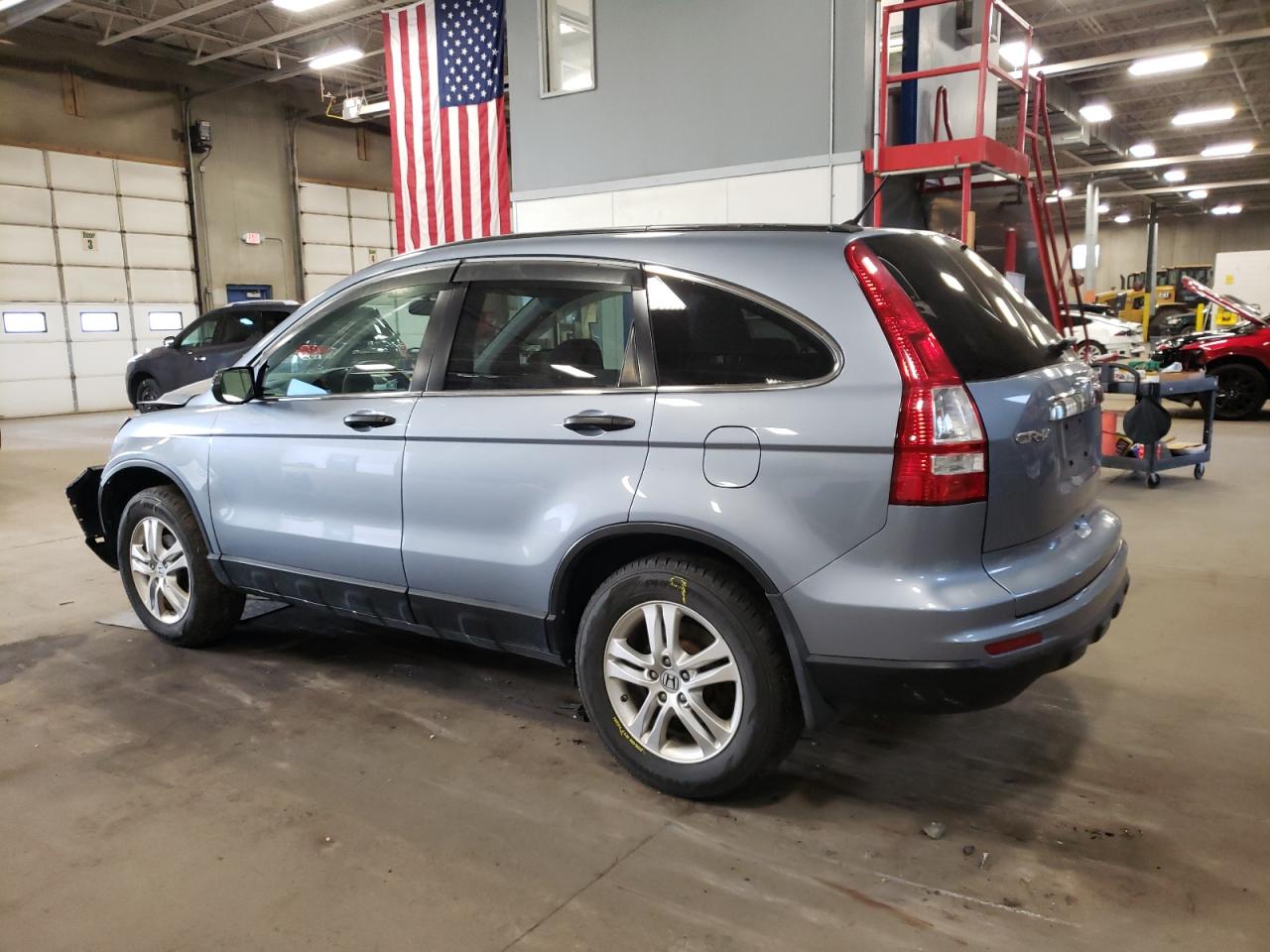 2010 Honda CR-V VIN 3CZRE4H59AG704334 Copart auction photo, front end damage thumbnail 2