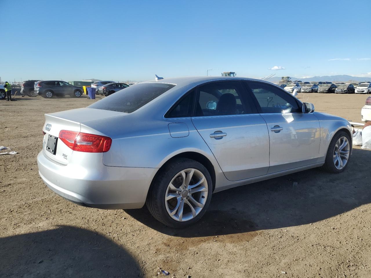 2013 Audi A4 VIN WAUBFAFL4DN030025 Copart auction photo, front end damage thumbnail 3