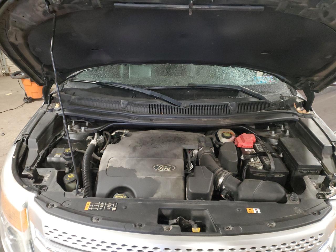 2014 Ford Explorer VIN 1FM5K8D81EGA62211 Copart auction photo, side damage thumbnail 12
