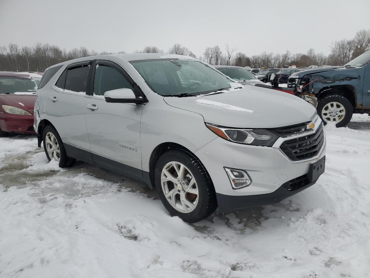 2018 Chevrolet Equinox VIN 2GNAXTEX2J6155026 Copart auction photo, rear end damage thumbnail 4