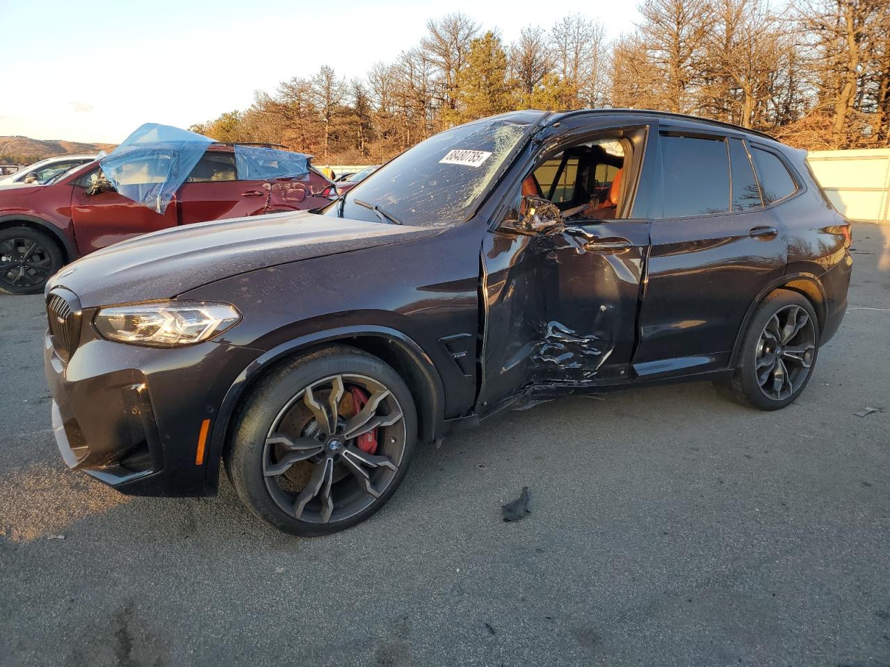 2022 BMW X3 M VIN 5YM13EC08N9L98878
