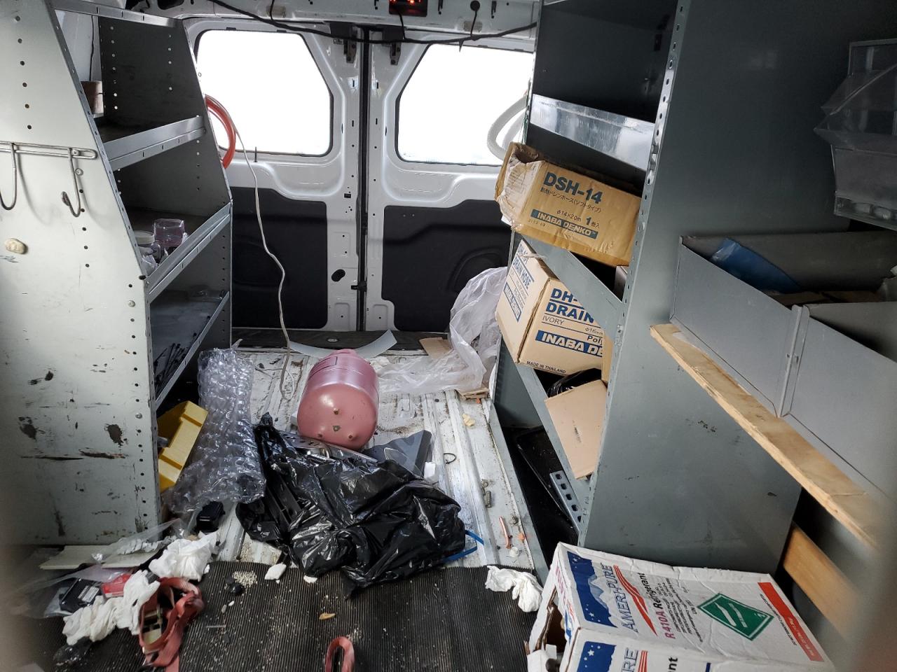 2015 Ford Transit VIN 1FTNR1ZM4FKB20551 Copart auction photo, front end damage thumbnail 10
